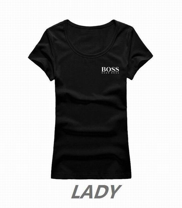 BOSS short round collar T woman S-XL-004